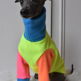Fluro Rainbow Fleece