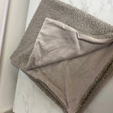 Sherpa/ Velvet Blanket