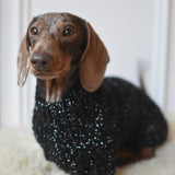 Black Sparkle Knitted Jumper