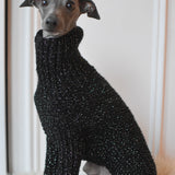 Black Sparkle Knitted Jumper