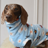 Ladybug Blue Fleece