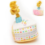 Rainbow Sparkle Dog Happy Birthday Cake