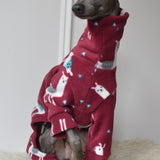 Wine Llama Fleece