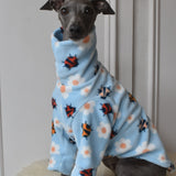 Ladybug Blue Fleece