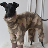 Floral Nude Sherpa Fleece