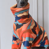 Mountain Sunset Double Layer Fleece
