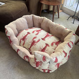 Pin Tuck Sherpa Bed