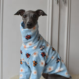 Ladybug Blue Fleece