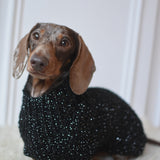 Black Sparkle Knitted Jumper