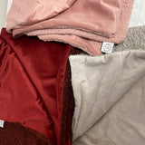 Sherpa/ Velvet Blanket