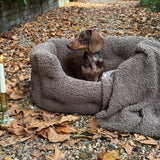 Pin Tuck Sherpa Bed