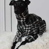 Houndstooth Tartan Fleece