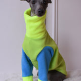 Fluro Rainbow Fleece