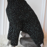 Black Sparkle Knitted Jumper