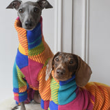 Autumn Harlequin Plaid Tartan Fleece
