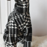 Houndstooth Tartan Fleece