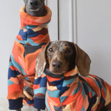 Mountain Sunset Double Layer Fleece