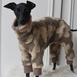 Floral Nude Sherpa Fleece