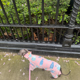 Dishy Fishy Pink Fleece