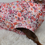 Burgundy Bloom Floral Jersey