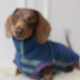 Navy Multi Plaid Fleece