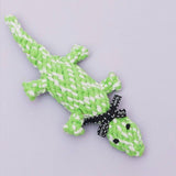 Lizzie Lizard Rope Dog Toy